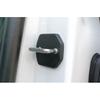 4PCS Door Lock Protection Fit For Ford Edge 2015- Primer Black Cover Trim