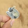 Mothers Day Deal Oval Moonstone Stone New Flower Engagement Ring Sterling Silver