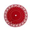 Christmas Tree Skirt Snowflake Elk Knitted Christmas Tree Apron Christmas Tree Skirt Ornaments