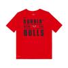 Футболка Dri-Fit Chicago Bulls Удобная Мягкая Спортивная С Коротким Рукавом Детские Топы 3Z2B711D1-BUL