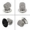 4PCS Single Hole Metal Spring Pen Holder with Pocket Clip Portable Magnetic Fridge Whiteboard Pen Holder Office Supplies