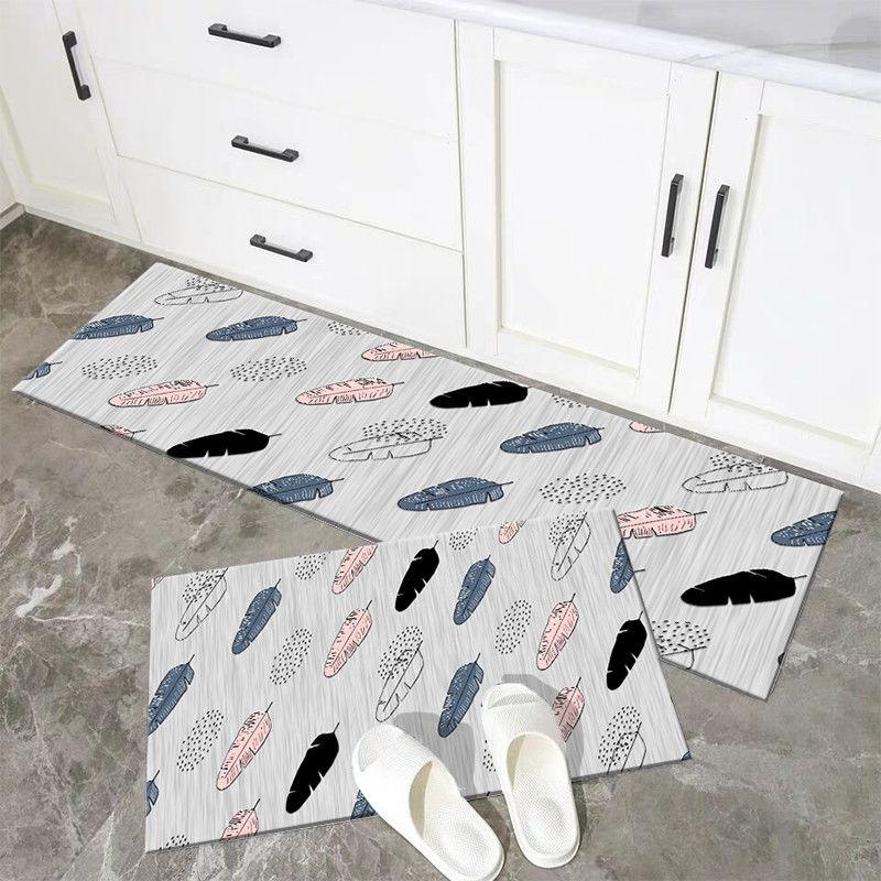 Кухонный коврик Нескользящий моющийся ковер для прихожей, коридора, спальни, гостиной, длинные коврики, коврики для ванной комнаты, коврик для входной двери