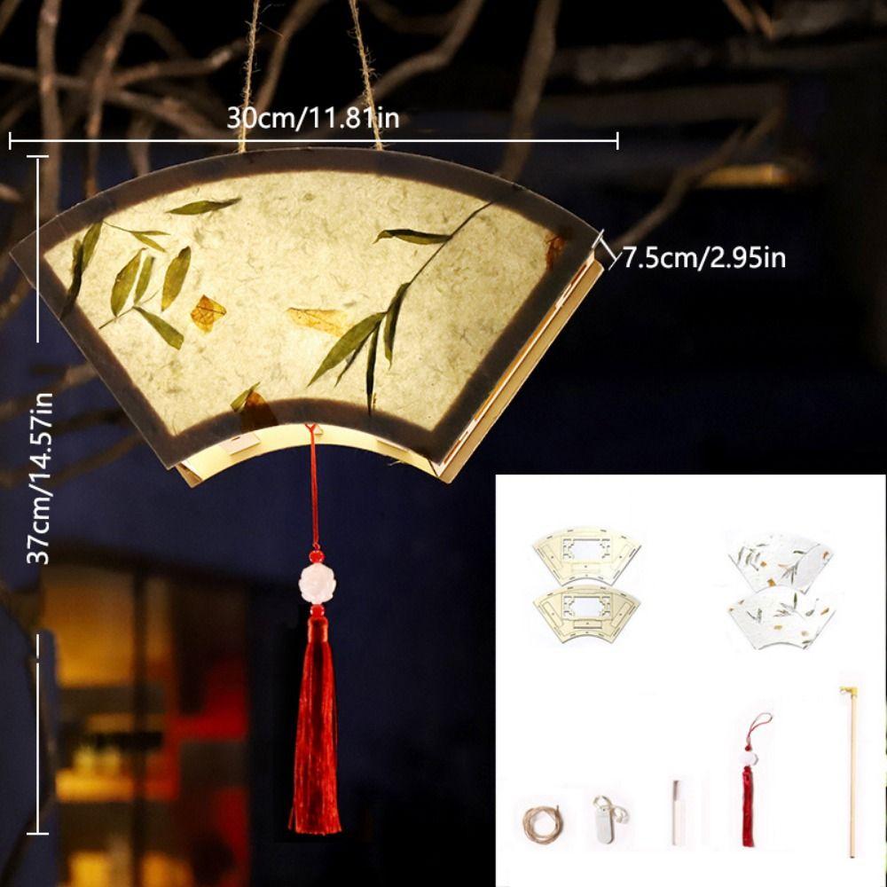 Светодиодный фонарь Праздника середины осени Деревянный художественный фонарь Ручная работа Подвесная лампа Декор для вечеринки