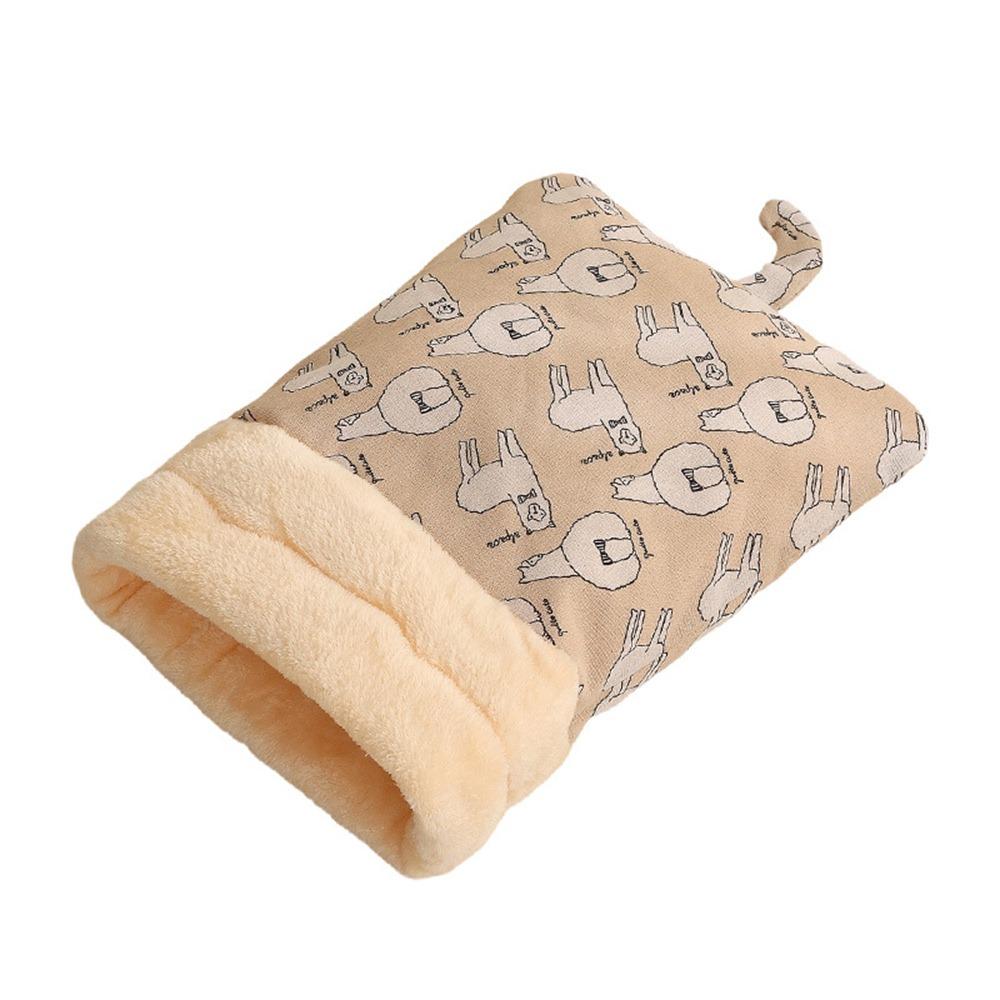 Cute Cat Sleeping Bag Cartoon Thickened Cat Cave Bed Pocket Type Winter Warm Cat Nest Mat Pet Supplies