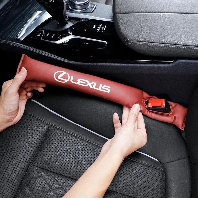 2026 Hot Interior Stickers For Lexus RX330 IS250 Ct200h ES300h RX350 IS300h NX300h ES350 GS300 2Pcs Car Seat Gap Sealing Strip A xd9