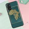 География Карта Африки Раскрашенный Чехол Для Redmi Note 12 Pro Plus Для Redmi Note 10 8 9 11 Pro 12S 11S 10S 9S 9C 10C 12C Чехол