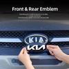 2026 Горячая Наклейка на Автомобиль Значок на Капот Автомобиля Наклейка-Шильдик на Задний Багажник Для KIA EV6 Sorento Niro Stinger Ceed Carnival K5 K9 Soul Ca