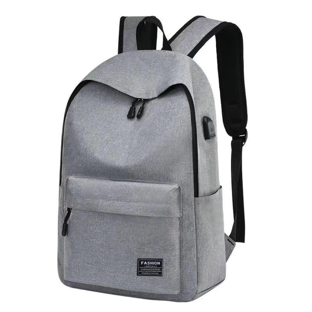 Large Capacity Casual Minimalist Oxford Backpack – Korean Style School and Travel Laptop Bag