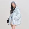 LEDING Women's Puffy Hooded Down Jacket