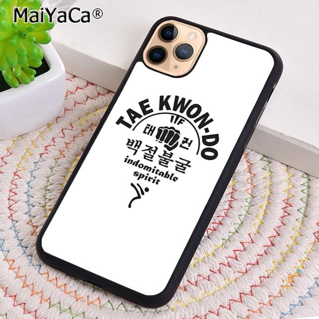 MaiYaCa Чехол для телефона kung fu taekwondo karate Для iPhone 17 Air 16 15 plus 11 12 13 14 pro max корпус coque