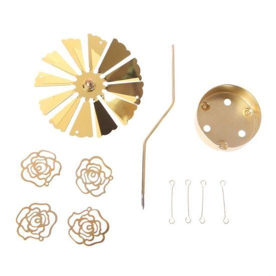 Металлический вращающийся держатель для спиннера, стол, карусель, свеча, чай, праздничное украшение