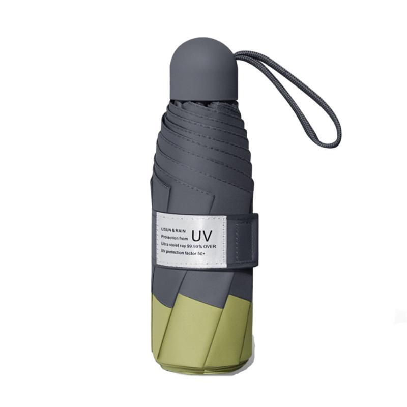 Ветрозащитный анти-ультрафиолетовый мини-зонт, портативный дорожный непромокаемый зонт