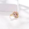 Baroque Pearl Opening Ring Rhinestone Natural Pearl Ring Creative Women's Jewelry  Women