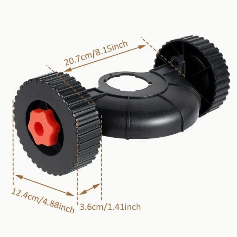 Регулируемое опорное колесо для газонокосилки Гибкая подставка для газонокосилки Электрический триммер для травы