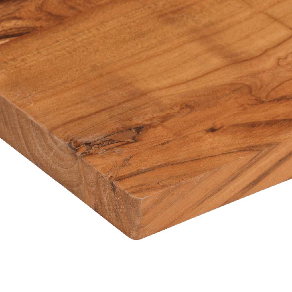 Vidaxl Blat Stołu, 90X80X2,5 Cm, Prostokątny, Lite Drewno Akacjowe