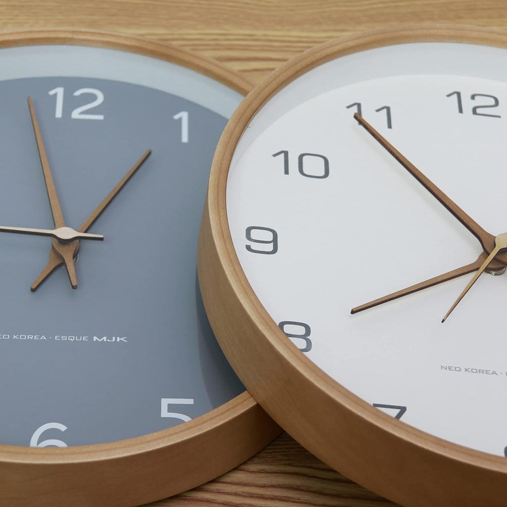 Настенные стильные настенные часы When Battery Wall Scandinavian Wall Interior Large Easy to Wall 12 дюймов BOMU-TECHBOMU Clock, Clock, Analog, Quiet, Hanging,