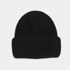 Angola Rabbit Fur Warm Solid Color Knitted Hat Women's Autumn and Winter Versatile Candy Color Vertical Stripe Thickened Ear Protection Hat