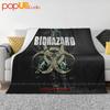 Biohazard 'Мы делим нож' Ультрамягкое одеяло Стеганое одеяло Зимний чехол для дивана Постельное белье
