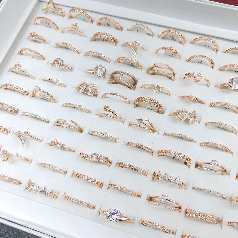 Модное женское европейское и американское стильное ювелирное кольцо с геометрическим рисунком