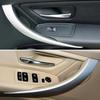 4 шт. Для BMW 3 серии F30 F80 F31 F32 F33 F34 F35 F36 2013-18 Панель внутренней ручки двери с накладкой Автомобильные аксессуары
