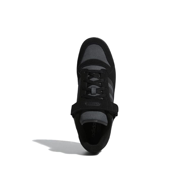 adidas Forum Low Black Grey Кроссовки унисекс Core-Black Grey-Six Silver-Metallic GY5720