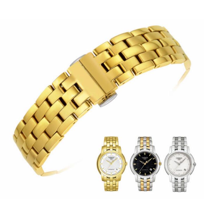 20mm Ballade III T97 T031410A T031410 Male Solid Stainless Steel Watch Band Watch Strap Bracelets Wristband For T97