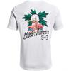 Under Armour Футболка с коротким рукавом Cartoon Plant Basketball Rack Sports для мужчин, белая 1370522-100