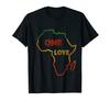 Rasta Colors Rastafari Quote Reggae One Love Gift T-Shirt