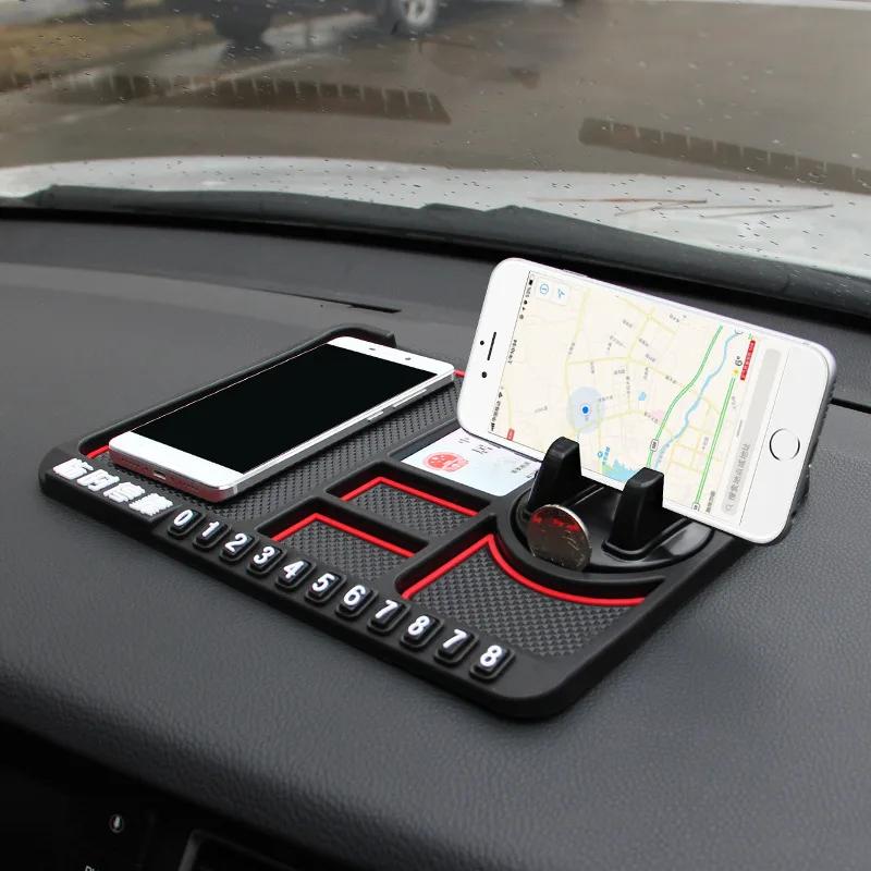 Multi-Functional Car Anti-Slip Mat Auto Phone Holder Non Slip Sticky Anti Slide Dash Mount Silicone Dashboard Pad Assecories New