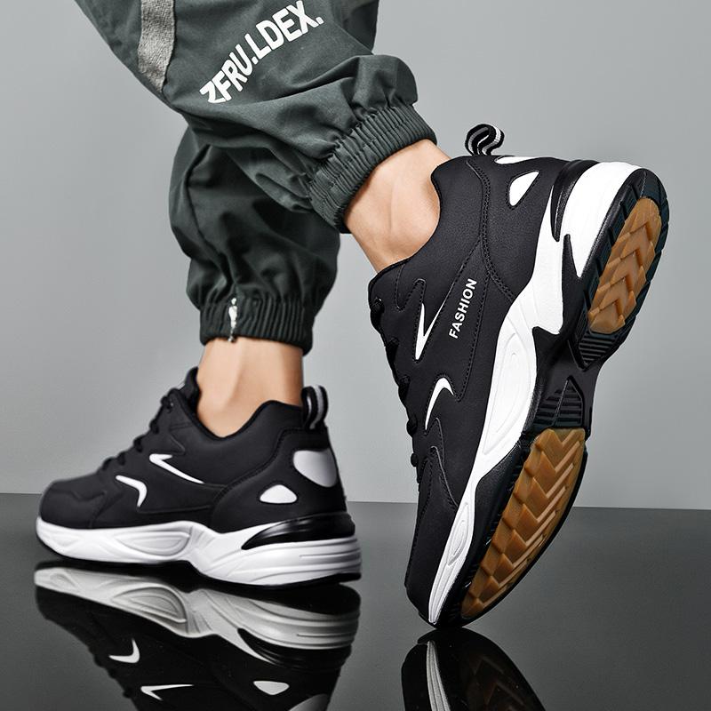 Мужская спортивная повседневная обувь с мягкой подошвой для бега, обувь для фитнеса большого размера