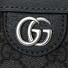 Gucci Сумка через плечо Ophidia с серебряным логотипом на молнии, холст и кожаная отделка, мужские сумки, серая, 699439-UULHK-8576