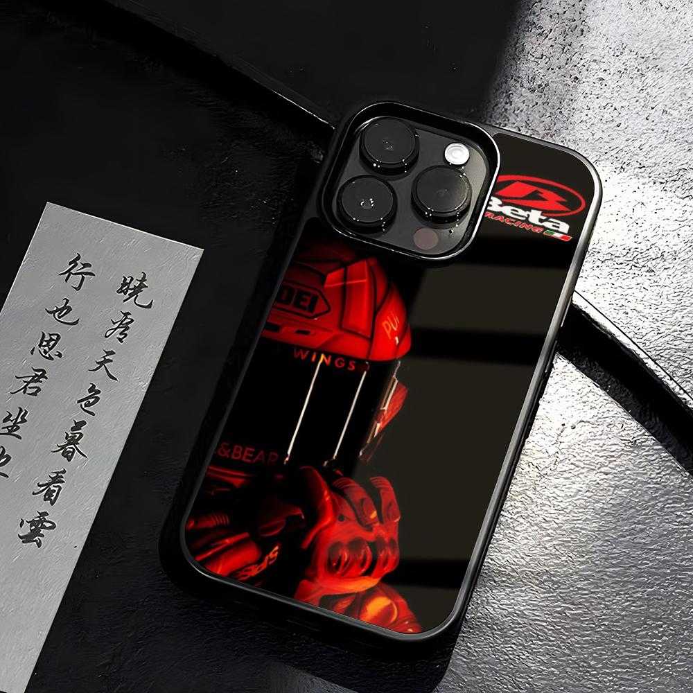 Чехол для телефона BETA RACING GASGAS PC+TPU Для IPhone 15ProMax 13 11 12 14 Pro Xs Max Mini Xr X 7 8 6 6s Plus