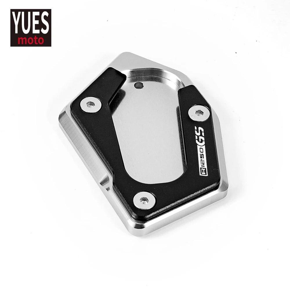 Motorcycle Accessories  For BMW  R1250GS ADV Adverture HP Version 2018  Bike Aluminum Side Stand Extension Plate Pad