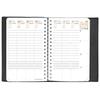 QUOVADIS 2026 Weekly Planner Time & Life 10x15 White Vertical Format French Edition A6 Pocket Size Diary Agenda qv539wh