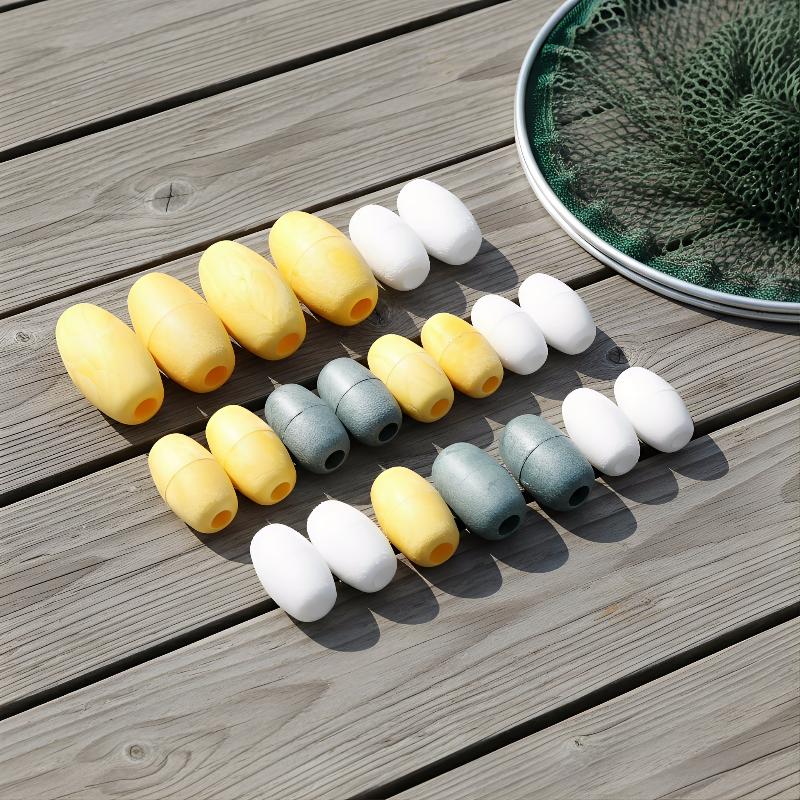 10Pcs Fishing Marker Anchor Float EVA Buoy with Rope for Canoe Kayak Watercraft Marine Water SportsHot 7