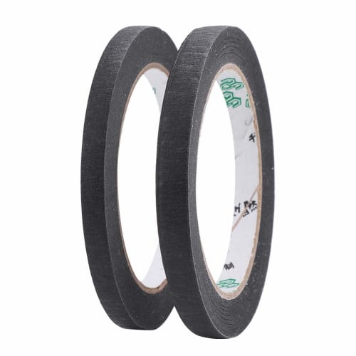 2-Pack Electrical Tapes for Guitar Pickups, Non-Toxic and Safe, 10mm and 8mm Wide, Practical Guitar Maintenance Supplies