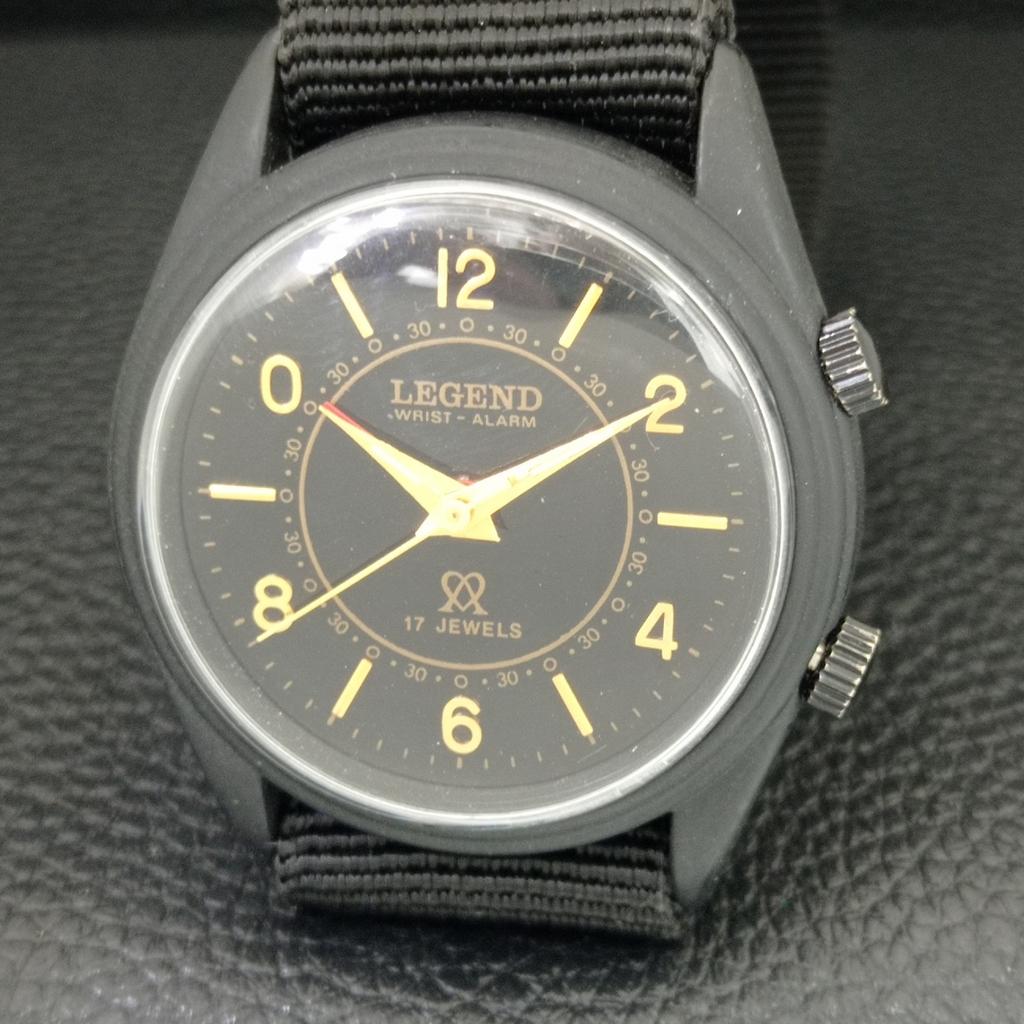 ШВЕЙЦАРСКИЙ ВИНТАЖНЫЙ ЛЕГЕНДАРНЫЙ МУЖСКОЙ МЕХАНИЧЕСКИЙ БУДИЛЬНИК ВОССТАНОВЛЕННЫЙ REF. a707532-1