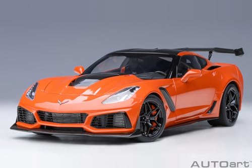 AUTOart 1/18 Scale Chevrolet Corvette (C7) ZR1 Orange Finished Product