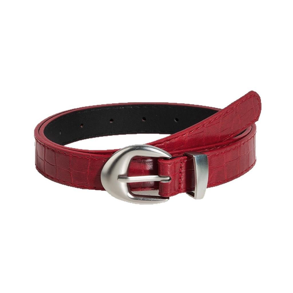 Fashion Women Belt Pu Leather With Needle Buckle For Casual Wear And Denim Styling
