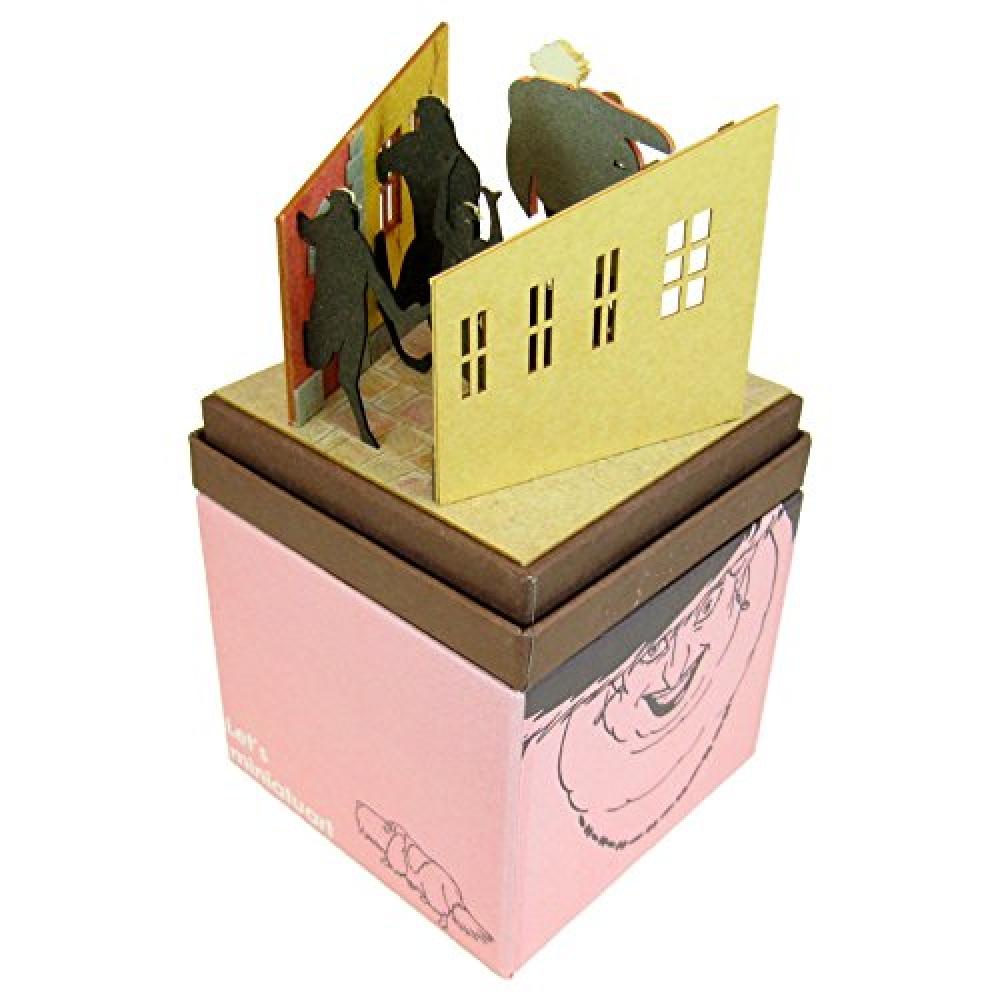 Sankei Studio Ghibli Mini Howl's Moving Castle Escape Howl and Sophie Немасштабная бумажная поделка MP07-32