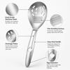 Slotted Bowl Multifunction Strainer Spoon Fine Grater Slotted Pasta Spoon  Bottle Opener