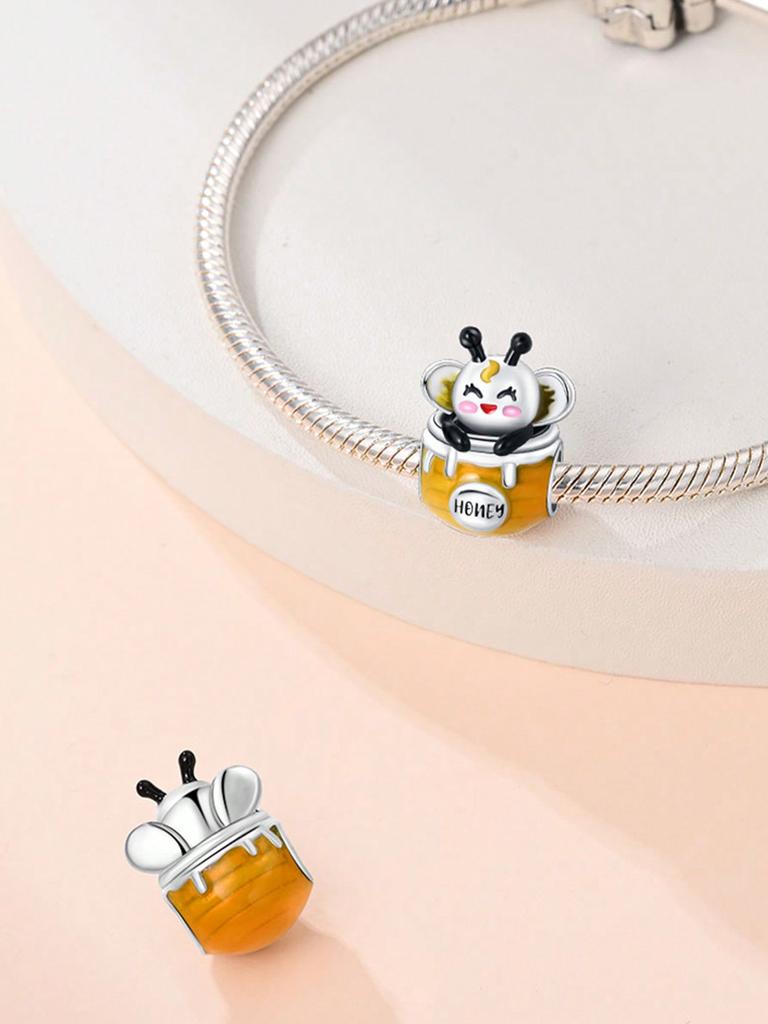 Charms Plata Autumn Owl Squirrel Beads Charm Copper Plated Fit Charms Copperoriginal Bracelet For Jewelry Making Diy Charm
