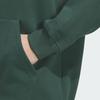 adidas Originals Men's Collegiate Badge Dark Green Fleece Hoodie JD3245
