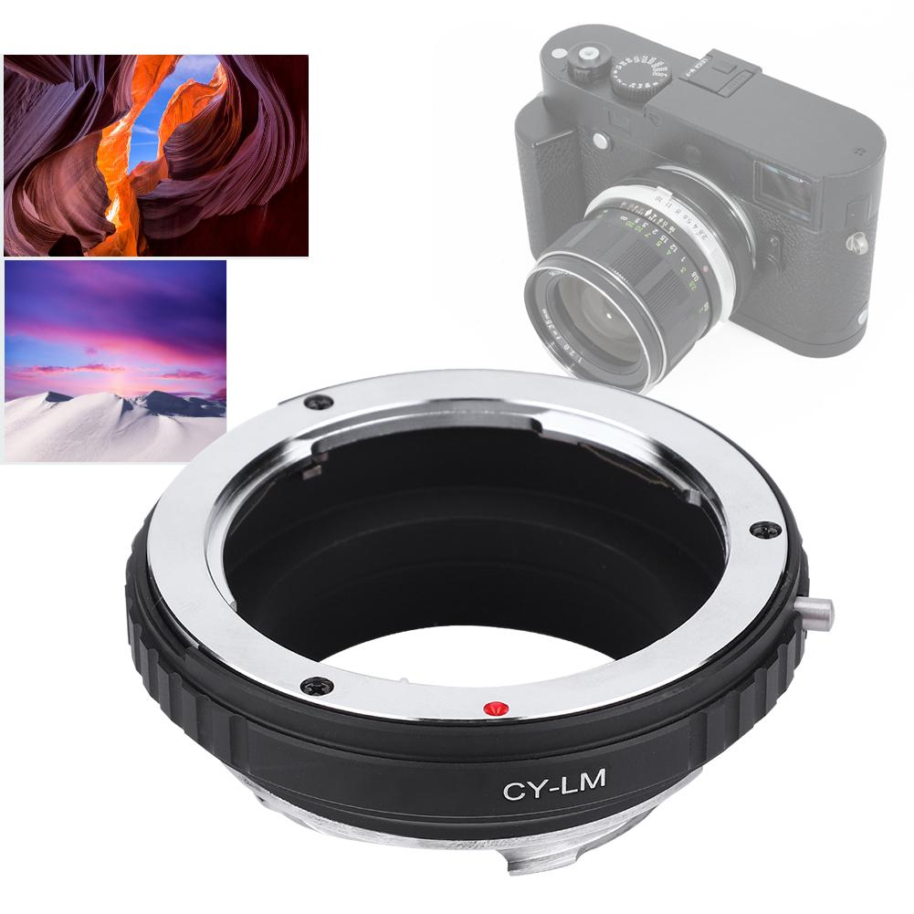 Metal Lens Adapter Ring for CY Mount Lens To Fit for LM Mount Camera for TECHART LM EA7 Can Match