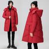 Women's Down Jacket, Mid-length, New Hot-selling Winter Style, Thickened and Warm, Fashionable and Stylish Coat, Loose Waist
