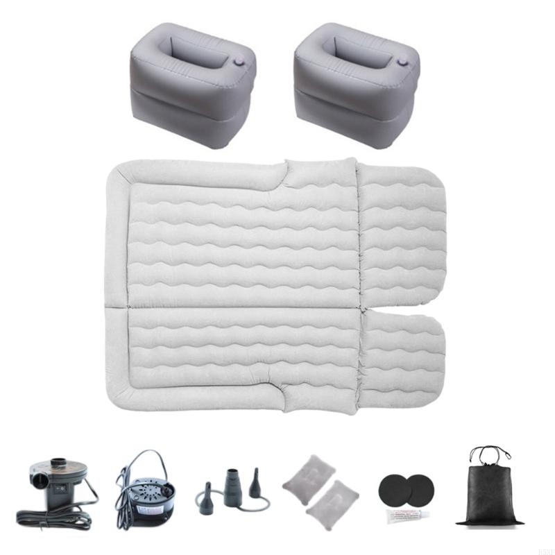 2025 Новая износостойкая складная кровать для кемпинга в автомобиле для внедорожников и грузовиков, двухкамерная конструкция, грузоподъемность 250 кг, водонепроницаемые ПВХ материалы