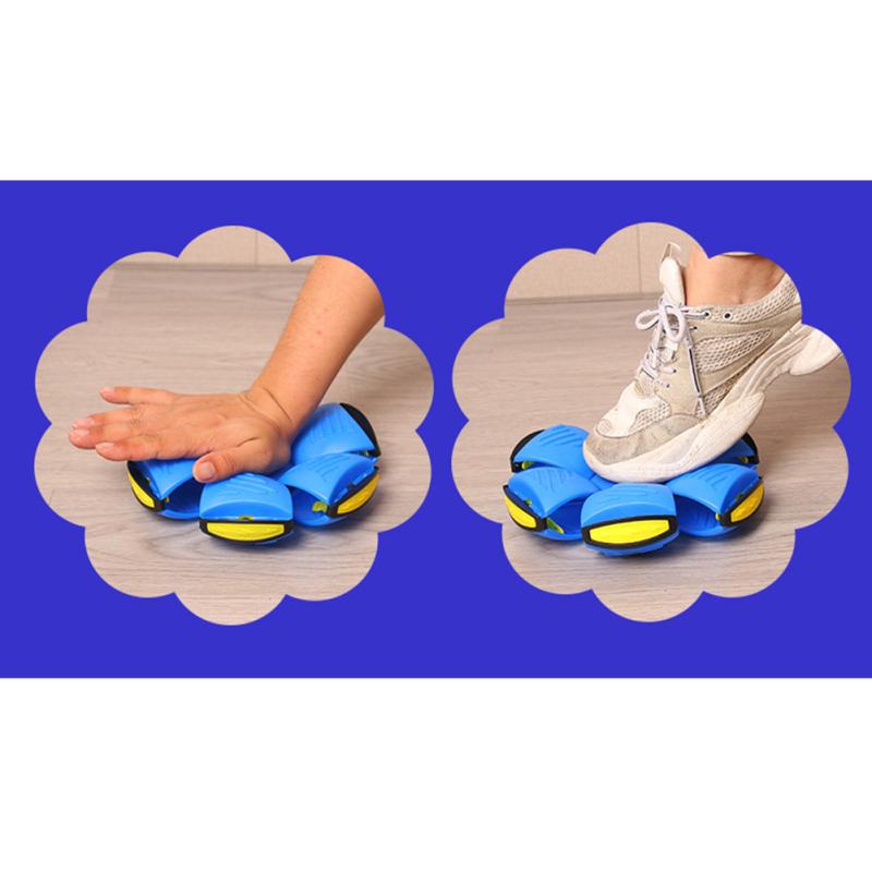 Летающая волшебная тарелка, шар НЛО, плоский диск, мяч, уличная интерактивная спортивная игрушка для родителей и детей