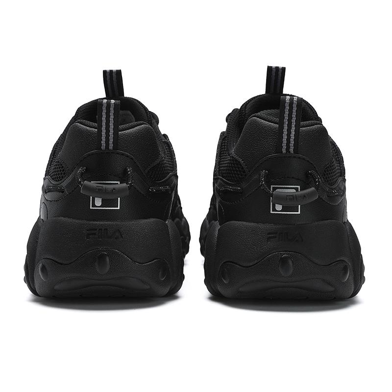 New FILA FLUID 6 Abrasion Resistant, Breathable, Lightweight Low Top Casual Shoes Men's Black F12M532105FBK