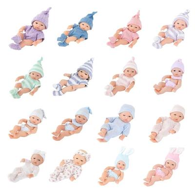 7-дюймовые реалистичные куклы-младенцы Reborns, интерактивные, мягкие, выглядят как настоящие, со сменной одеждой