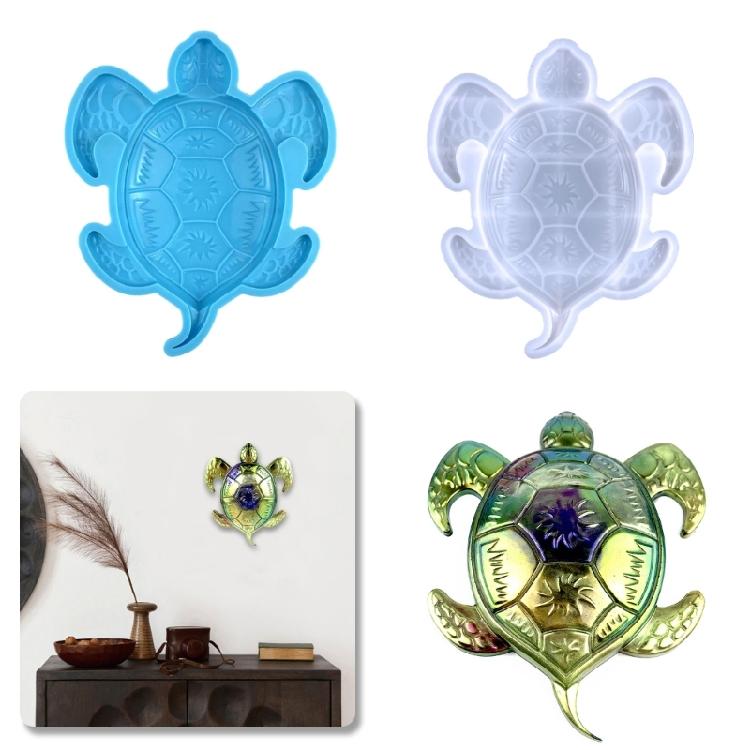Sea Turtle Resin Molds Silicone Wall Decor Mold Turtle Casting Epoxy Resin Molds
